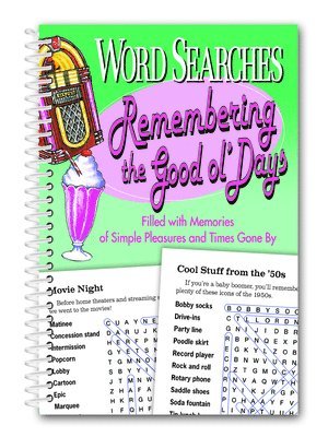 Word Searches Remembering the Good Ol' Days 1