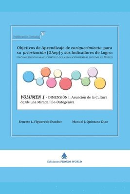 bokomslag Volumen 1 - Dimensión I: Asunción de la Cultura desde una Mirada Filo-Ontogénica