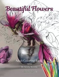 bokomslag Beautiful Flowers Coloring Book