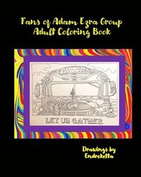 bokomslag Fans of Adam Ezra Group Adult Coloring Book