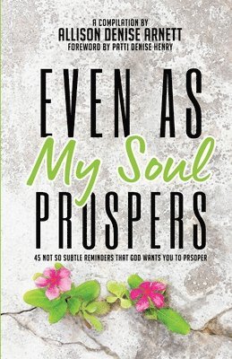 bokomslag Even As My Soul Prospers: 45 Not So Subtle Reminders that God Wants You to Prosper