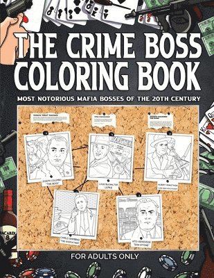 bokomslag Crime Boss Coloring Book