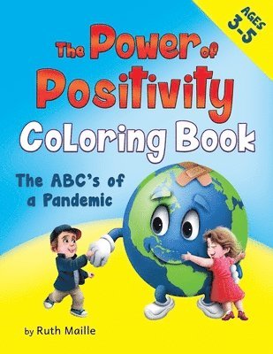 bokomslag The Power of Positivity Coloring Book Ages 3-5 yrs