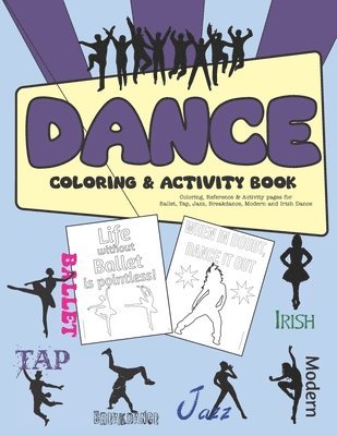 bokomslag Dance Coloring & Activity Book