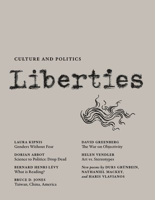 Laura Kipnis, David Greenberg, Helen Vendler, Leon Wieseltier - Liberties Journal of Culture and Politics, Häftad