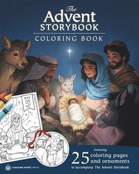 bokomslag The Advent Storybook Coloring Book