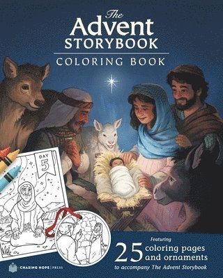 The Advent Storybook Coloring Book 1