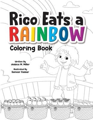 bokomslag Rico Eats a Rainbow Coloring Book