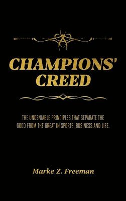 bokomslag CHAMPIONS' Creed