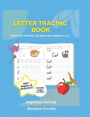 Letter Tracing Book - Practice Writing Letters and Words A to Z 1