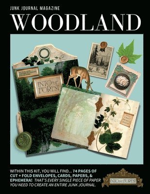 bokomslag Junk Journal Magazine - Woodland