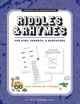 Anita Vermeer - Riddles & Rhymes, Häftad