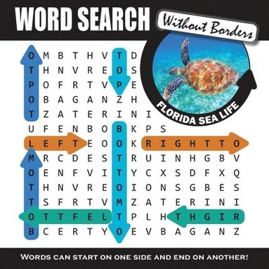 bokomslag Word Search Without Borders Sea Life Edition