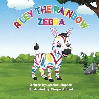 Riley the Rainbow Zebra 1