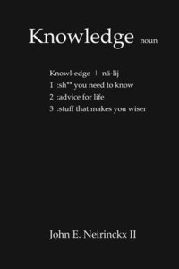 bokomslag Knowledge - Advice for LIfe