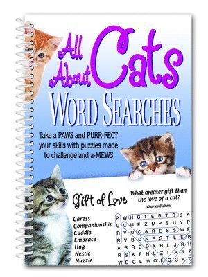 bokomslag All about Cats Word Searches