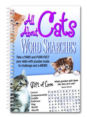 Product Concept Editors - All about Cats Word Searches, Häftad