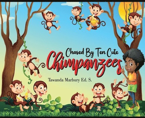Chased By Ten Cute Chimpanzees 1