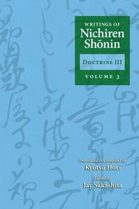 bokomslag Writings of Nichiren Shonin Doctrine 3