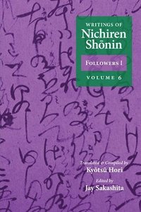 bokomslag Writings of Nichiren Shonin Followers I