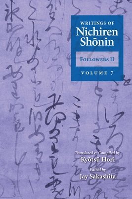 Writings of Nichiren Shonin Followers II 1