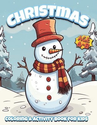 bokomslag Christmas Coloring and Activity Book