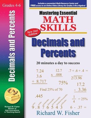Richard Fisher - Mastering Essential Math Skills Decimals and Percents, 2nd Edition, Häftad