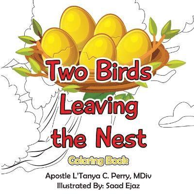 Two Birds Leaving the Nest Coloring Book 1