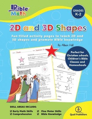 bokomslag Bible Math 2D and 3D Shapes: 2D and 3D Shapes