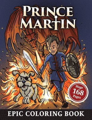 Brandon Hale - Prince Martin Epic Coloring Book, Häftad