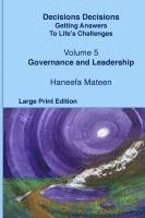 bokomslag Volume 5 Governance and Leadership