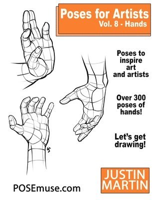 bokomslag Poses for Artists Volume 8 Hands