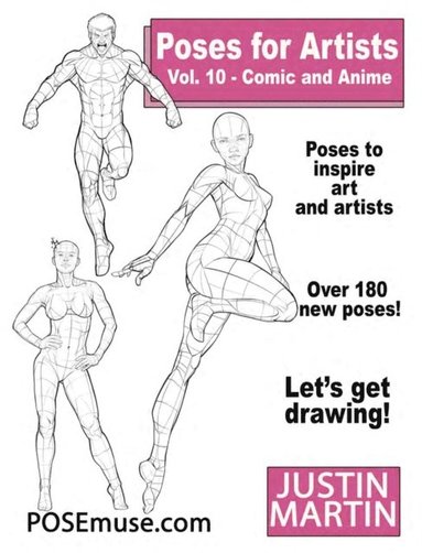 bokomslag Poses for Artists Volume 10 Comic and Anime