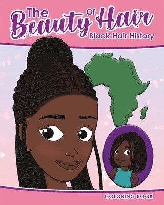 bokomslag The Beauty Of Hair In Color Hair History Coloring Book