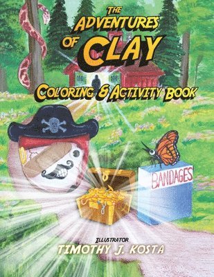 The Adventures of Clay Coloring & Activity Book 1