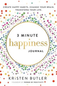 bokomslag 3 Minute Happiness Journal