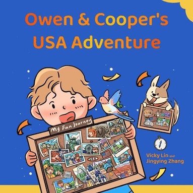 bokomslag Owen and Cooper's USA Adventure: A Search-and-Find Book About U.S. Landmarks for Kids