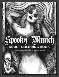 bokomslag Spooky Munch Adult Coloring Book