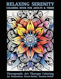 bokomslag Relaxing Serenity Coloring Book For Adults & Teens