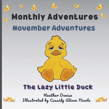 bokomslag November Adventures: The Lazy Little Duck