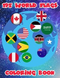 bokomslag 195 World Flags Coloring Book