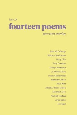 fourteen poems issue 13: a queer poetry anthology 1