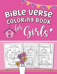 bokomslag Bible Verse Coloring Book for Girls