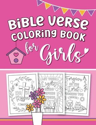 bokomslag Bible Verse Coloring Book for Girls