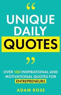 bokomslag Unique Daily Quotes