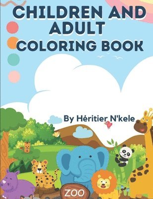 bokomslag Animal Positive Affirmation Coloring Book for All