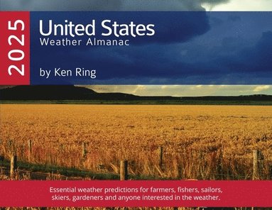 bokomslag United States of America Weather Almanac 2025 (Paperback)