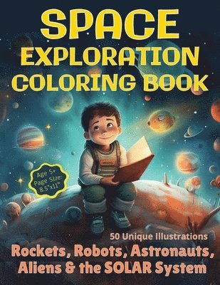 bokomslag Space Exploration Coloring Book