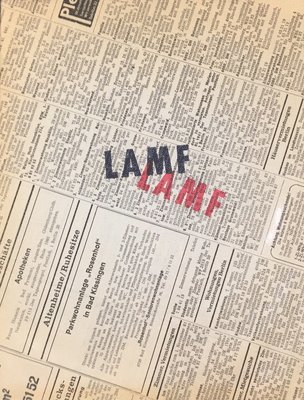 John Gossage: Lamf