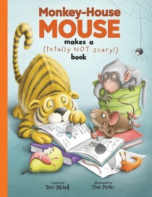 Monkey-House Mouse makes a (totally NOT scary) book 1